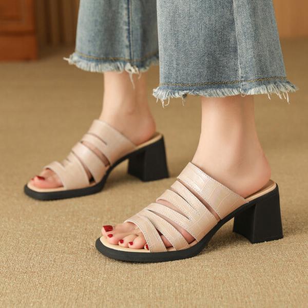 Handcrafted Luxury Leather Women's Shoes - Exquisite Quality and Elegance(Edfmr771-2)