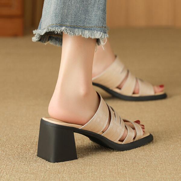 Handcrafted Luxury Leather Women's Shoes - Exquisite Quality and Elegance(Edfmr771-2)