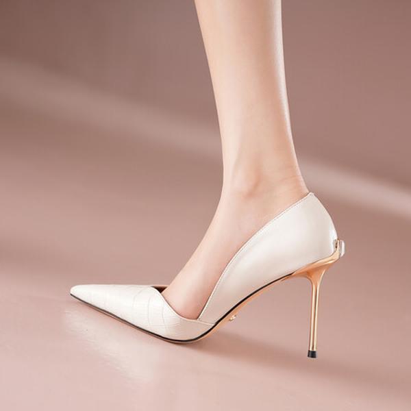 Exquisite Handcrafted Leather Women’s Shoes - Luxury Elegance(Edfmr802-1)