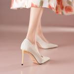 Elegant Handmade Leather Women's Shoes with Artisan Craftsmanship(Edfmr80031)