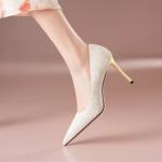 Elegant Handmade Leather Women's Shoes with Artisan Craftsmanship(Edfmr80031)