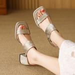 Handcrafted Leather Women's Shoes: Elegance in Every Stitch(Edfmr6571--)