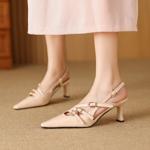 Handcrafted Genuine Leather Women's Shoes: Elegance Meets Luxury Quality(Edfmr783-1)