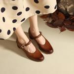 Exquisite Handmade Leather Women’s Shoes: A Touch of Elegance(Edfmr7995)