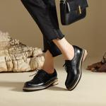 Luxurious Handcrafted Genuine Leather Women's Shoes for Elegance(Edfmr7933)