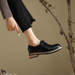 Luxurious Handcrafted Genuine Leather Women's Shoes for Elegance(Edfmr7933)