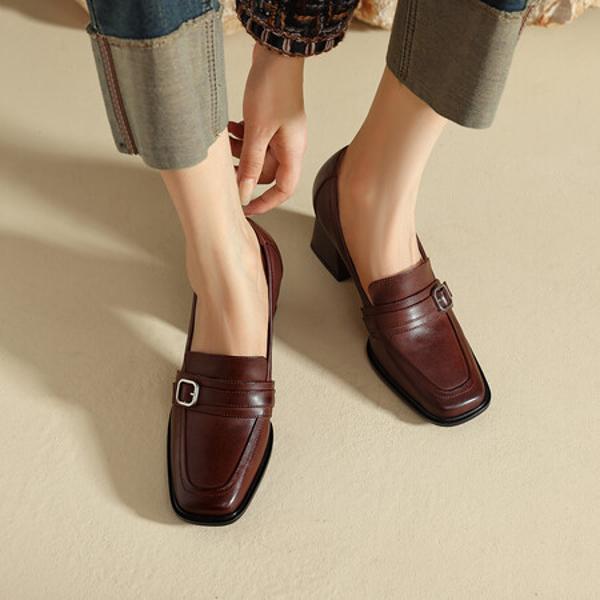 Exquisite Handmade Leather Women's Shoes: Luxury, Craftsmanship & Elegance(Edfmr792-1)