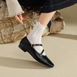 Luxury Handcrafted Leather Women's Shoes for Elegance(Edfmr789-2)