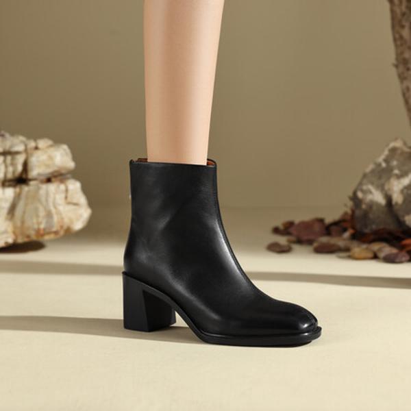 Handcrafted Luxury Leather Women’s Shoes for Elegance(Edfmr796-1)