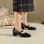 Luxurious Handcrafted Leather Women's Shoes(Edfmr7993)