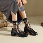 Elegant Handmade Leather Women’s Shoes: Luxury Craftsmanship & Premium Quality(Edfmr8115)