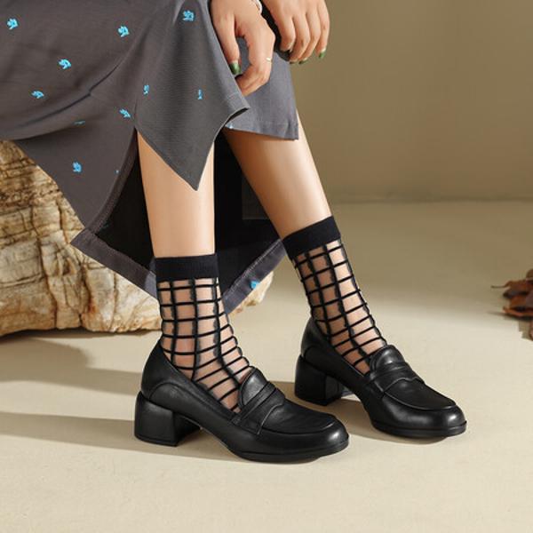 Elegant Handmade Leather Women’s Shoes: Luxury Craftsmanship & Premium Quality(Edfmr8115)