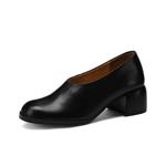 Handcrafted Luxury Leather Women's Shoes: Elegance in Every Stitch(Edfmr8112)