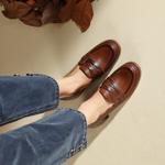 Exquisite Handcrafted Leather Women's Shoes: A Statement of Luxury and Elegance(Edfmr8118)