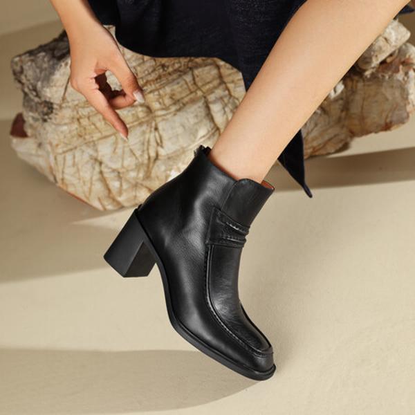 Luxurious Handcrafted Leather Women's Shoes(Edfmr7967)