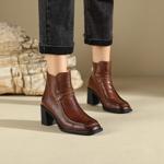 Luxurious Handcrafted Leather Women's Shoes(Edfmr7967)