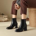 Exquisite Handcrafted Leather Women's Shoes: Luxury, Elegance, and High-Quality Craftsmanship(Edfmr28078)