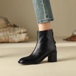 Elegance Redefined: Handcrafted Genuine Leather Women's shoes(Edfmr7968)