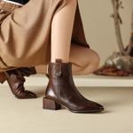 Exquisite Handcrafted Leather Women's Shoes: Luxury and Elegance(Edfmr8223)