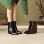 Exquisite Handmade Leather Women’s Shoes: Luxury Meets Craftsmanship(Edfmr8251)