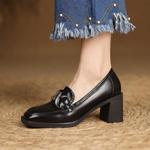 Exquisite Handcrafted Leather Women's Shoes: Luxury and Elegance Redefined(Edfmr79022)