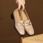 Exquisite Handmade Leather Shoes for Elegant Women(Edfmr82140)