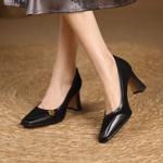 Handcrafted Luxury Leather Women’s Shoes - Elegance Redefined(Edfmr61942)