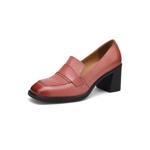 Handcrafted Luxury Leather Women's Shoes for Elegance(Edfmr79085)