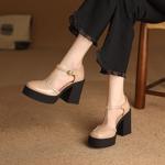 Elegantly Crafted Luxury Genuine Leather Handcrafted Women's Shoes(Edfmr85783)