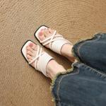 Exquisite Handmade Leather Women's Shoes for Elegant Luxury(Edfmr115)