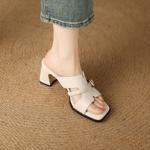 "Exquisite Handcrafted Leather Women's Shoes: Luxury, Elegance, and Quality"(Edfmr86796)