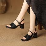 Handcrafted Leather Women's Shoes: Elegant Luxury Craftsmanship(Edfmr101)