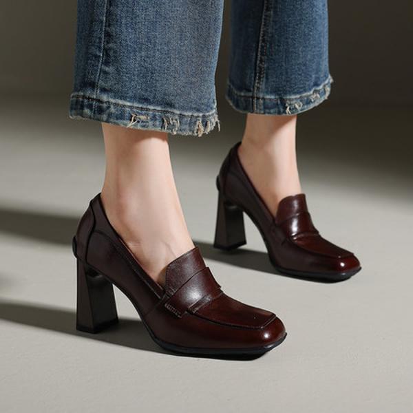 Elevate Your Style with Luxurious Handmade Leather Women's Shoes(Edfmr119)