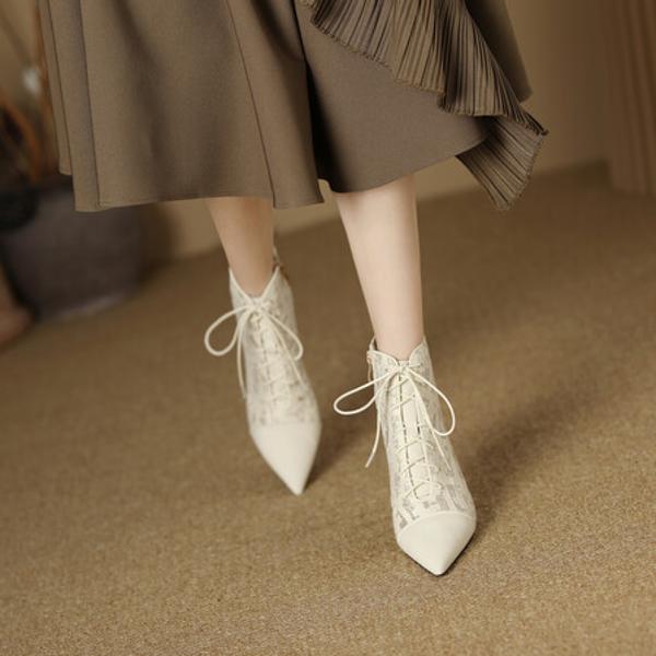 Handcrafted Luxury Leather Women's Shoes – Elegance Redefined(Ediandian8GZ8098)