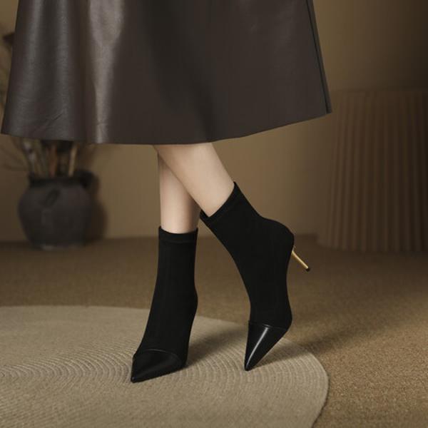 Elegant Handcrafted Leather Women’s Shoes - Luxury Quality and Craftsmanship(Ediandian8GZ8112)