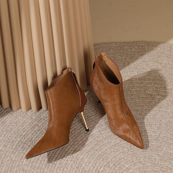 Luxurious Handmade Leather Women's Shoes: Exquisite Craftsmanship(Ediandian8GZ8122)