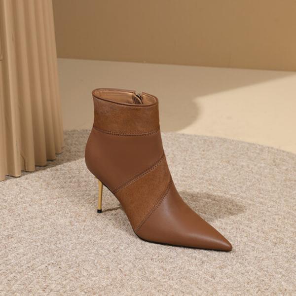 Handcrafted Leather Women's Shoes: Luxurious Elegance & Artistry(Ediandian8GZ8128)