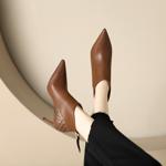 Handcrafted Luxury Leather Women's Shoes - Elegance Redefined(Ediandian8GZ8125)
