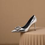 Elegant Handmade Leather Women's Shoes with Superior Craftsmanship(Ediandian82260854)