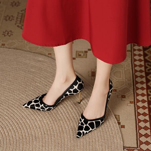 Elegance in Every Step: Handcrafted Leather Women's Shoes for Luxe Living(Ediandian88086)