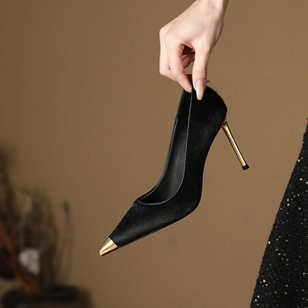 Handcrafted Leather Women's Shoes: Elegant Luxury Craftsmanship(Ediandian8GZ8137)