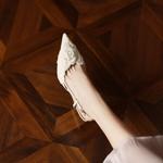 Handcrafted Luxury Leather Women's Shoes with Elegance(Ediandian8G8081)