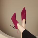 Exquisite Handmade Leather Women's Shoes: Luxury Craftsmanship and Timeless Elegance(Ediandian86002)