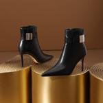 Handcrafted Genuine Leather Women’s Shoes: The Essence of Luxury(Ediandian86006)