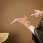 Handcrafted Genuine Leather Women’s Shoes: The Essence of Luxury(Ediandian86006)