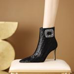 Handcrafted Genuine Leather Women's Shoes: Luxurious Craftsmanship and Elegance(Ediandian86009)