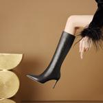 Handcrafted Genuine Leather Women's Shoes: A Blend of Luxury and Elegance(Ediandian86013)