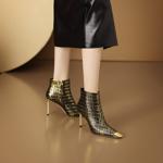 Exquisite Handcrafted Leather Women's Shoes for Elegance(Ediandian86015)