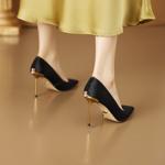 Exquisite Handcrafted Leather Women's Shoes: Luxurious Craftsmanship and Elegance(Ediandian86019)