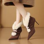 Handcrafted Genuine Leather Women's Shoes: Luxurious Elegance and Quality.(Ediandian86022)